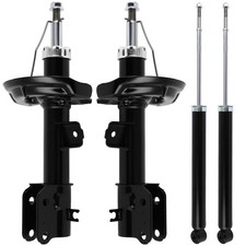 4pcs Front Rear Shock Struts Absorbers For 2013-2015 Chevrolet Spark Ls Lt 1.2l