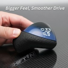 Large Blue Black Gear Shift Knob For Toyota Prius Plug-in Hybrid Plug-in