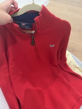 Vineyard Vines Quarter Zip Up Worn Once Size Small 8-10 Boys