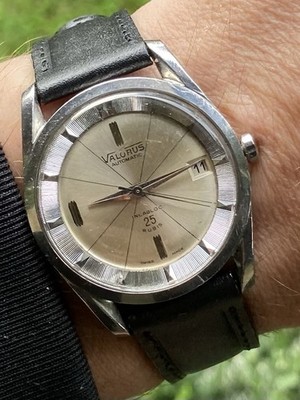 VALORUS 35mm | All Steel | Polerouter Style | ETA 2472 Serviced | Vintage 60's