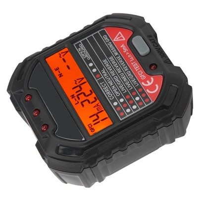 HT107B Socket Tester With LCD Display Frequency Test Electric Circuit Detect SET