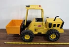 T-83 VINTAGE 70'S MIGHTY TONKA PRESSED STEEL FORKLIFT VEHICLE