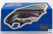 1/43 Jaguar XJR12 Le Mans 1990 Silk Cut White Purple Diecast Car