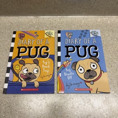 Diary Of A Pug - 2) Book Lot. Pug Blasts Off & Pug s Road Trip