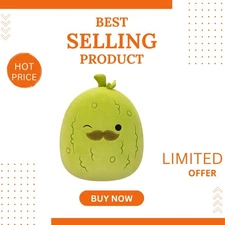 Adorable 12-Inch Charles Pickle with Mustache - Perfect for Kids’ Playtime