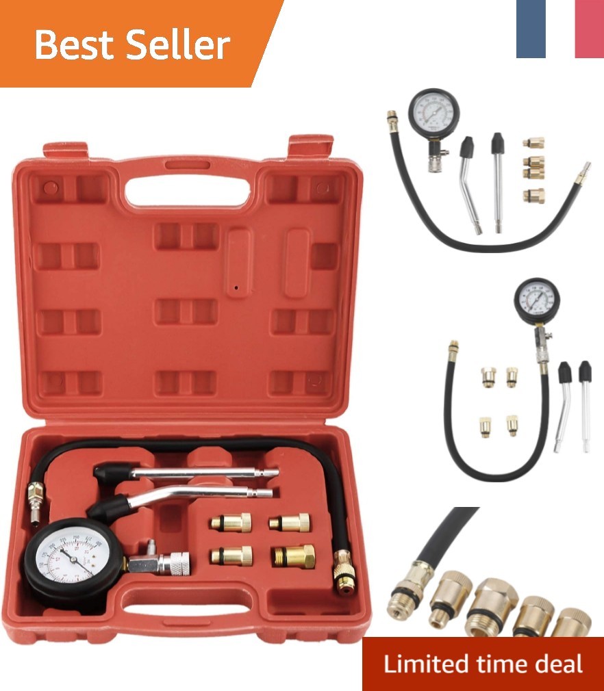 Testeur de compression universel pour vérifier l'étanchéité des cylindres moteur