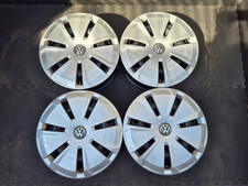4x Genuine VW Transporter T5 T5.1 T6 T6.1 16" Steel Wheels + Hub Caps. Swamper