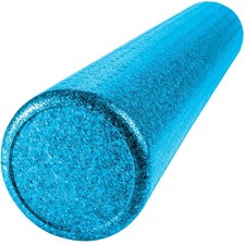 High Density Foam Roller, Solid Blue, 36-Inch