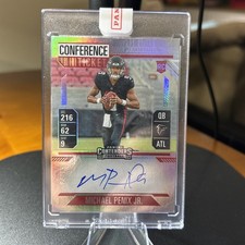 2024 Contenders Conference Ticket MICHAEL PENIX JR #’d /75 ON CARD AUTO SEALED