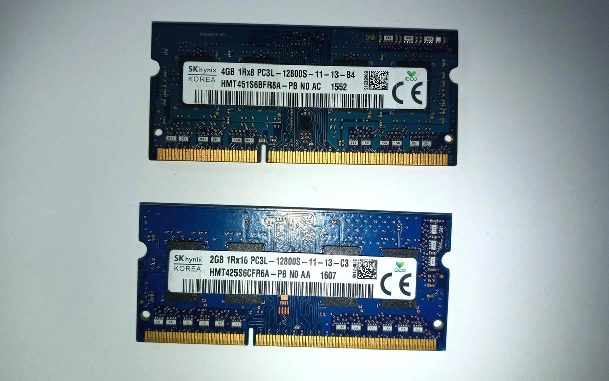 DDR3 SDRAM 6 GB Total Capacity Memory (RAM) for sale | eBay