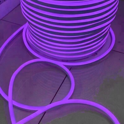 Wasserdichtes LED-Neonlichtband IP68 Violett   für Terrasse Balkon 8x17mm PVC
