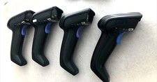  Lot of 4X Gryphon Datalogic GD4400 USB Barcode Scanners - Cradles
