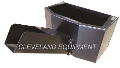 3/4 YARD CONCRETE MATERIAL DISPENSING BUCKET ATTACHMENT for Bobcat Skid Steer