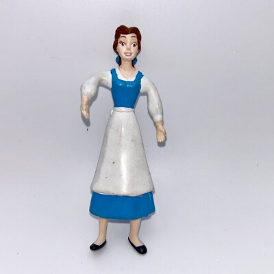 Vintage Disney Just Toys Belle Blue Dress White Apron Plastic Figure 4.5 | eBay Vintage Disney Just Toys Belle Blue Dress White Apron Plastic Figure 4.5 | eBay