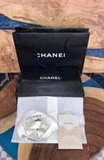 "EMPTY BOX SET"Chanel Medium,Box,gift Bag,Ribbon,Card&Booklet, Tissue& Fabric