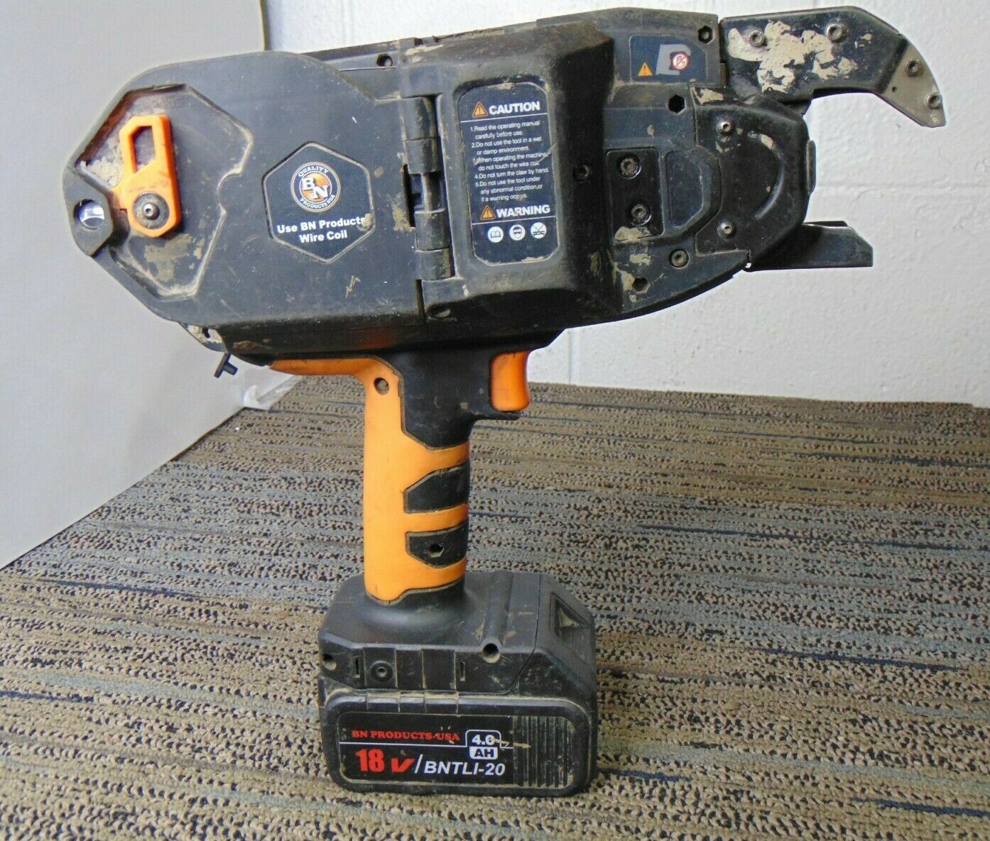BN PRODUCTS USA BNT40X Battery Powered Rebar Tying Gun w/Battery eBay