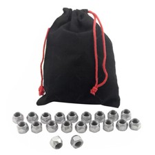 20x set wheel nuts steel rim M12 x 1.5 for Fo...