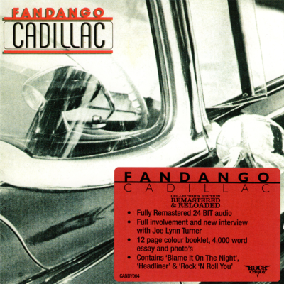 Fandango ~ Cadillac (1980) CD 2009 Rock Candy Records UK •• NEW