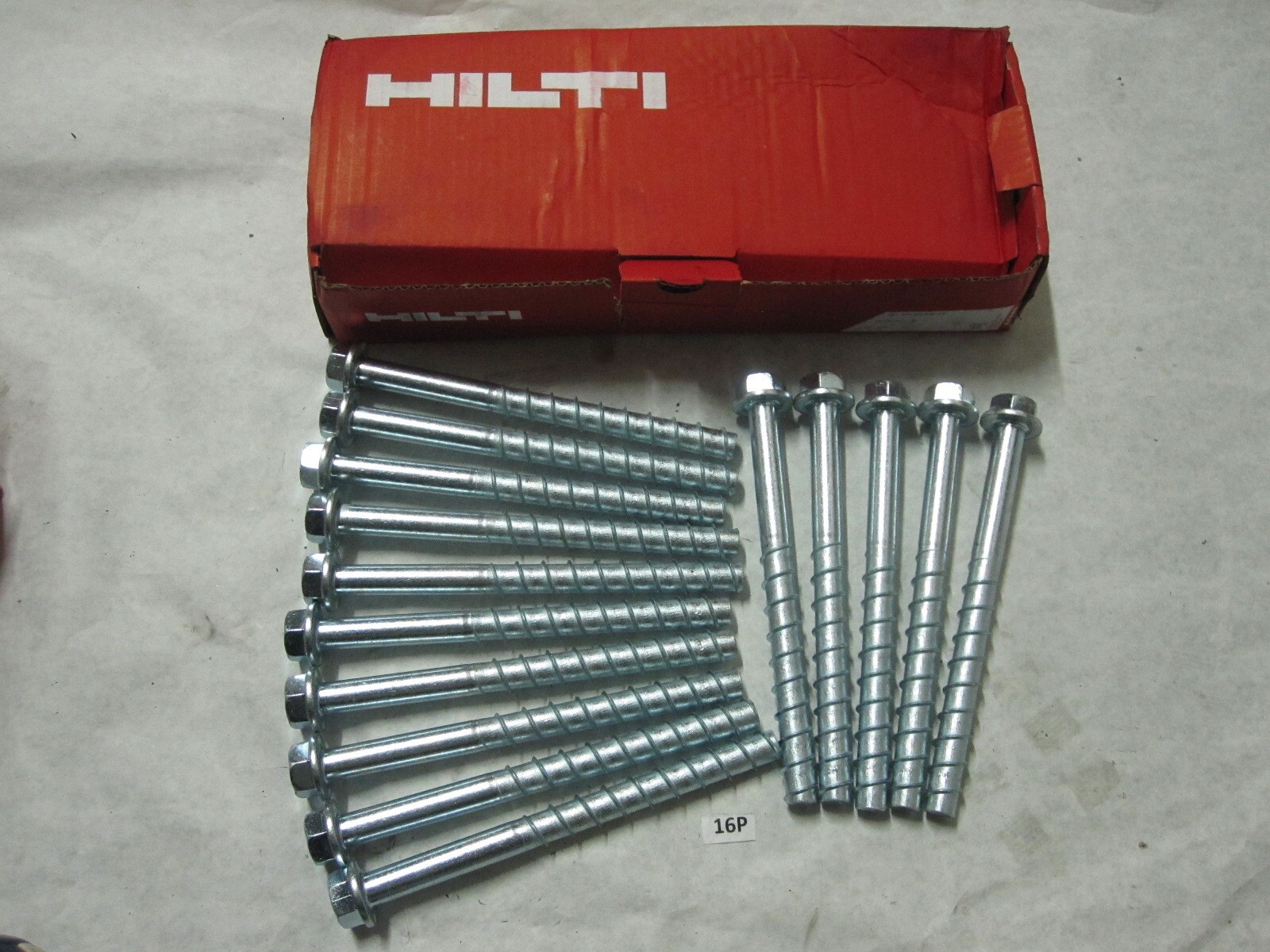 Hilti 5/8Inch x 8Inch Kwik HusEZ Concrete and Masonry Screw Anchor