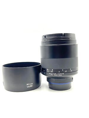 USED Zeiss Milvus 85mm F1.4 ZF.2 for Nikon F Mount | eBay