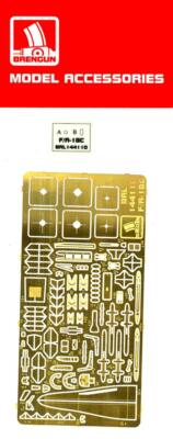 Brengun Models 1/144 MCDONNELL DOUGLAS F/A-18C HORNET Photo Etch Detail Set