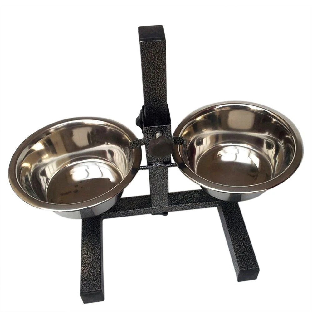 Dog food and hot sale water bowl set