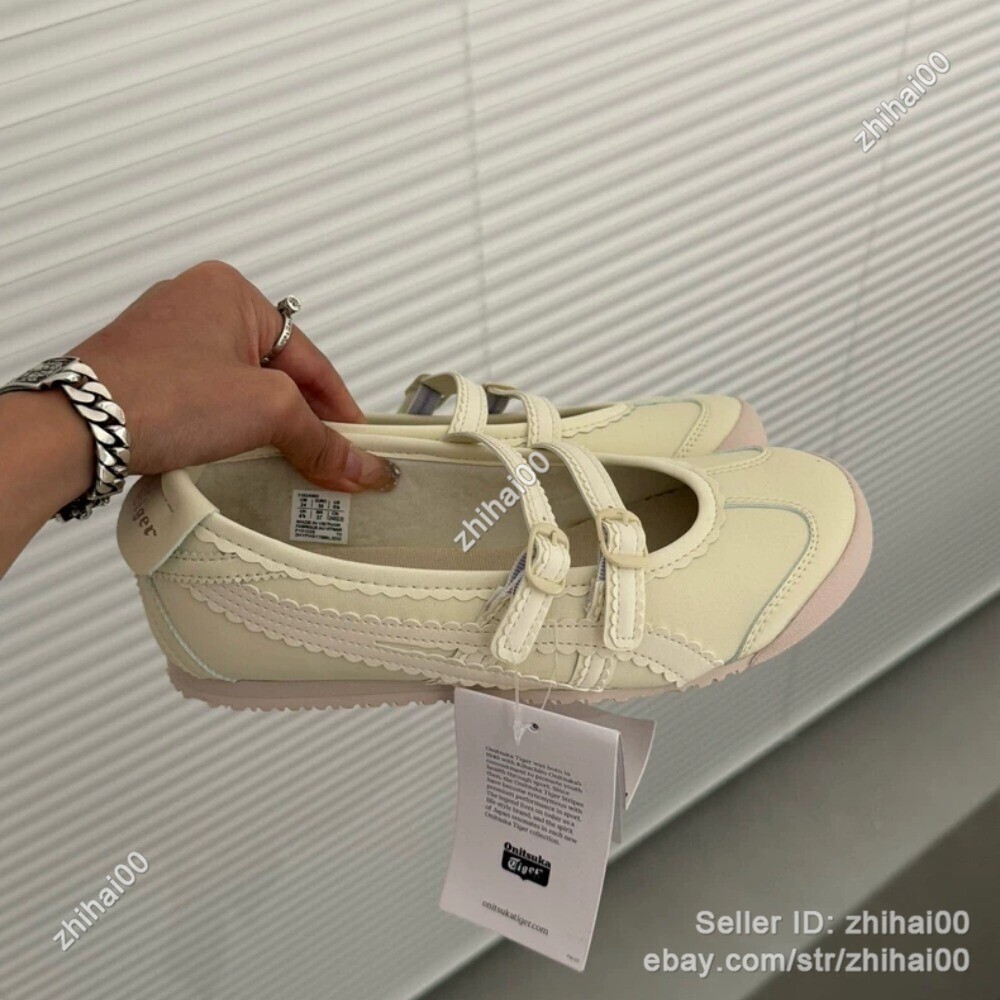 墨西哥 66 Tgrs Patou X Onitsuka Tiger 2025 芭蕾平底鞋黑色
