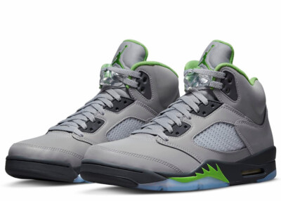 Air Jordan 5 Retro “Green Bean” Silver/Flint Grey DM9014-003 Size