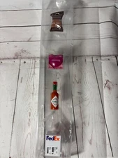 NEW Zuru Mini Brands Toys - Display Set Of 4, FedEx Tabasco Post it Kettle Chips