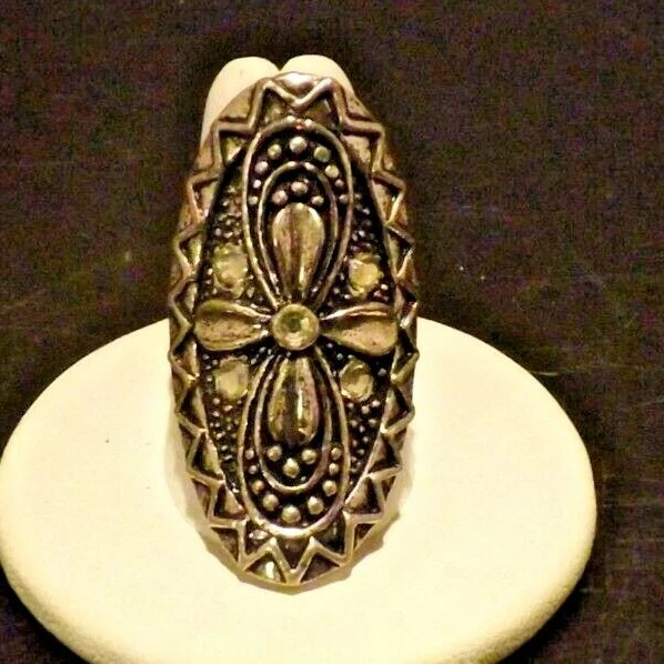 Anillo ajustable peltre grande 41421 #73 Foto 2 de 4