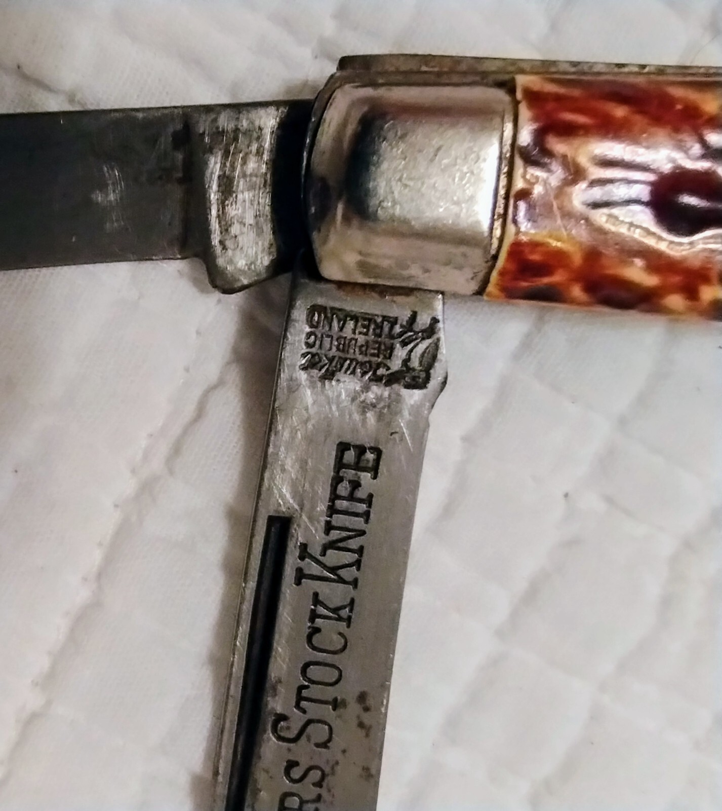 Jowika Folding Pocket Knife. Farmers Stock Knife. Republic Ireland. 3