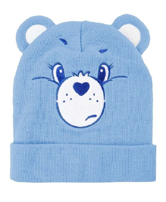Hat New Grumpy Bear Care Bears Adult Beanie Winter Blue Warm  display picture 1