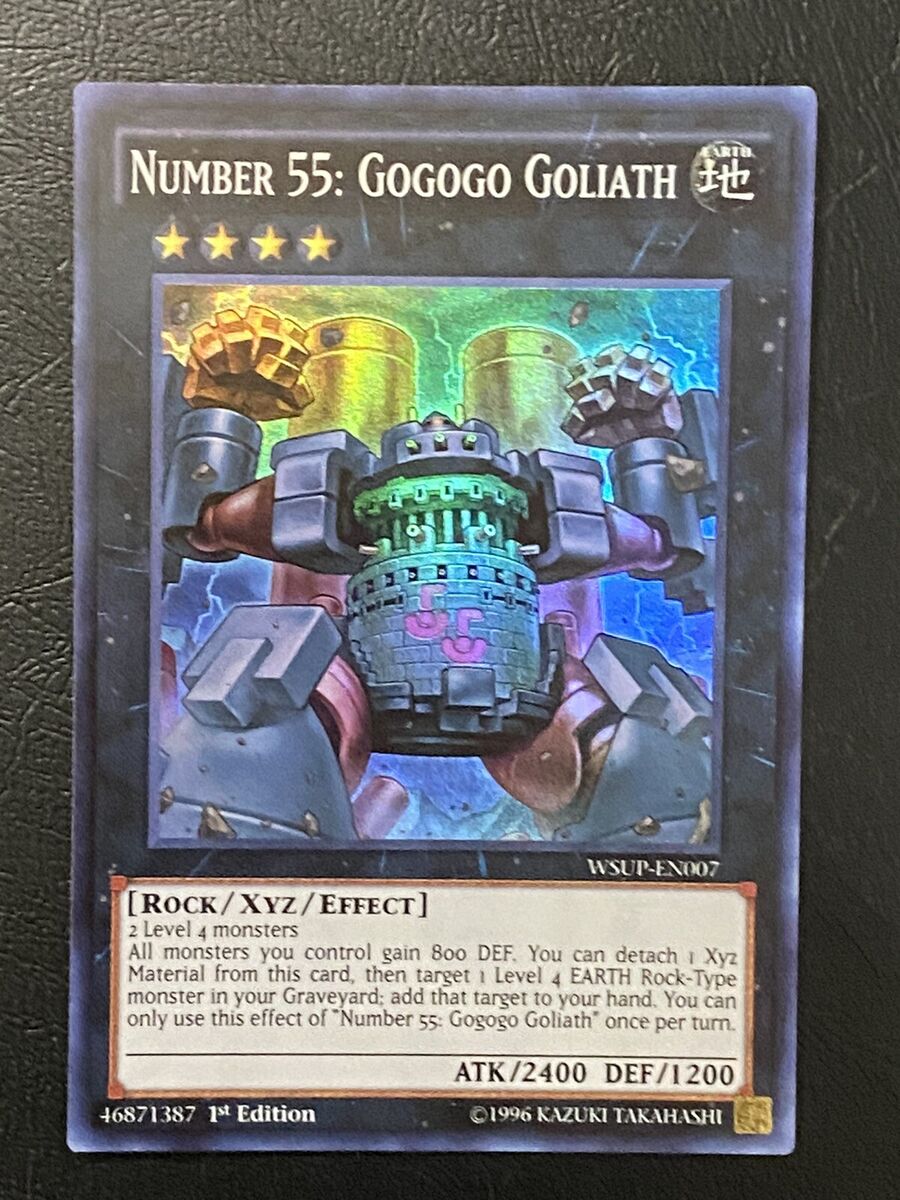 Number 55: Gogogo Goliath - WSUP-EN007 - Super Rare 1st Edition