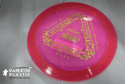 Discraft Ledgestone 2022 CRYZTAL SPARKLE HEAT 172 G Driver Pink NEW Gold Stars