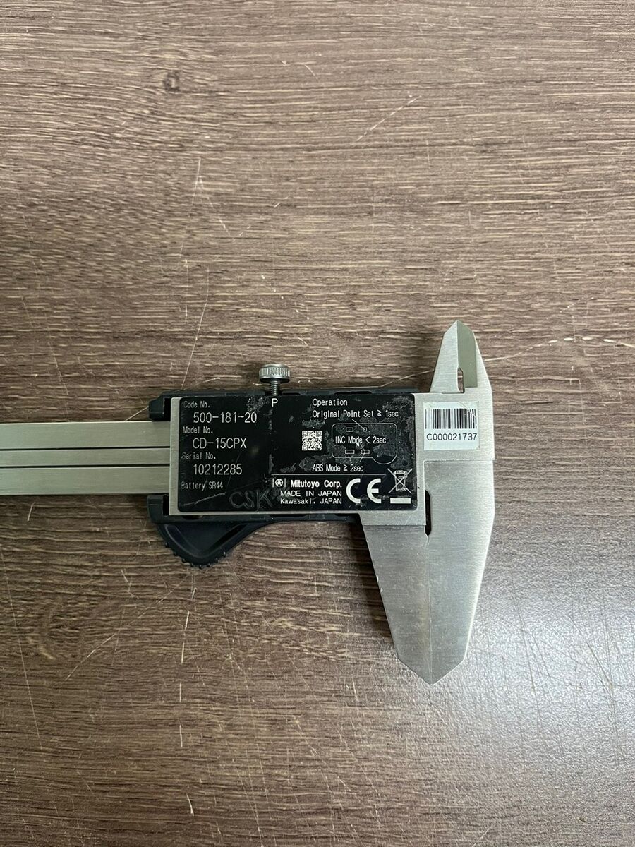 Mitutoyo CD-15CPX: Digital Caliper, 500-181-20 (2285) | eBay Mitutoyo CD-15CPX: Digital Caliper, 500-181-20 (2285) | eBay