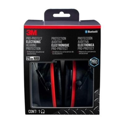 3M 25 dB Professional Hearing Protectors Black