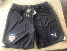 Valencia CF 23/24 Home Puma Soccer Football Shorts Drycell NWT Spain Large Lge L