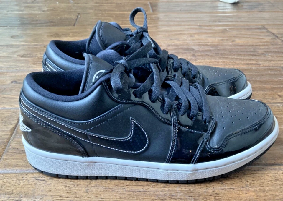 Nike Air Jordan 1 Low All Star 2021 para hombre 9 negro Foto 3 de 4
