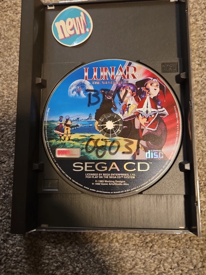 sega cd lunar silver star, Rare pink disc variant, Tested And Works Great - Image 2 of 4