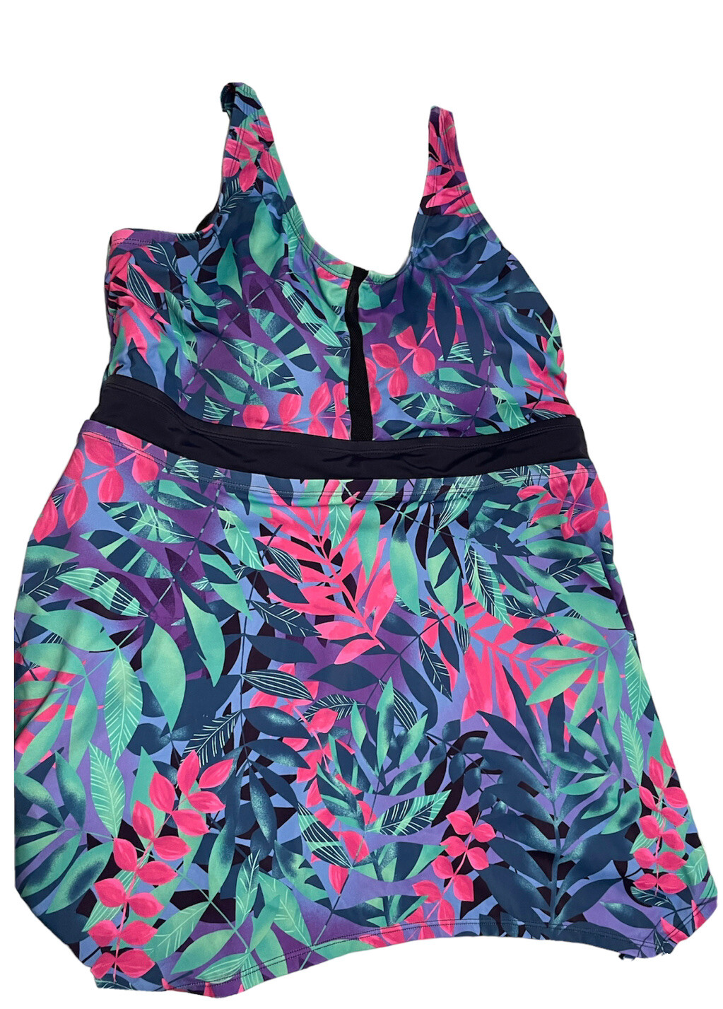Swimsuits For All One Piece Swim Dress tankini top Fl… Gem
