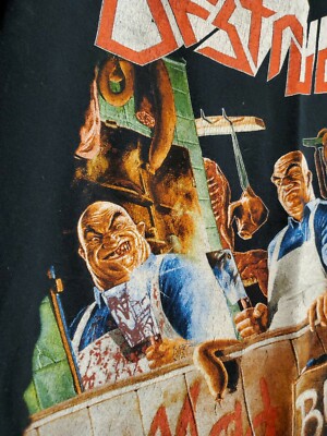 【希少】DESTRUCTION Mad Butcher Tシャツ とCDセット Vintage Destruction Mad Butcher T-Shirt 2001 Kreator Sodom Sadus