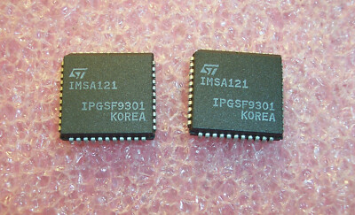 QTY (10) IMSA121 ST MICRO PLCC-44 2D DISCRETE COSINE IMAGE PROCESSOR REFURBISHED
