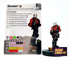 DC Heroclix Deadshot 036 w/ Card Notorious Set