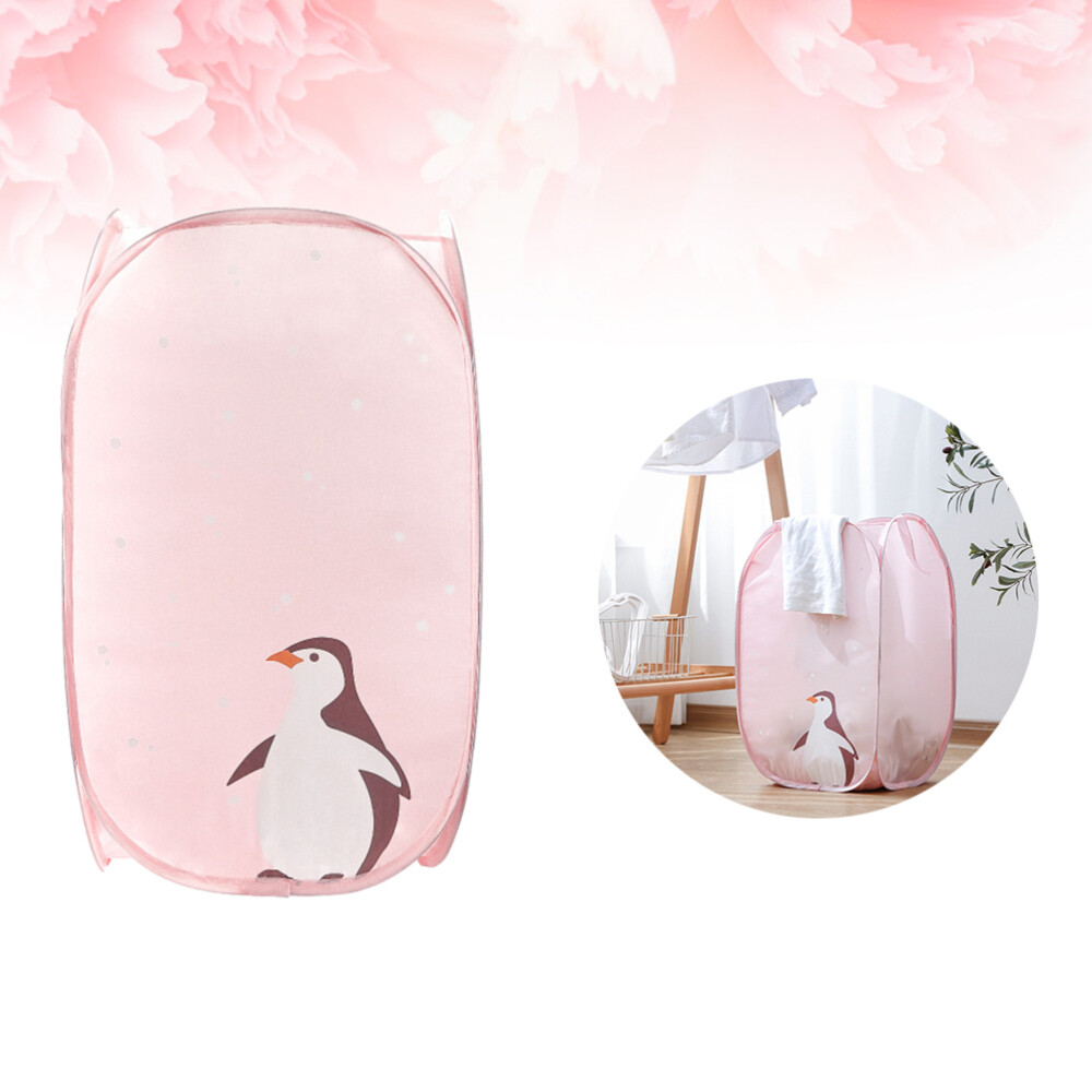 Foldable Laundry Basket Hamper for Dirty Clothes Storage Organizer-image