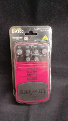 BEHRINGER UM300 Ultra Metal Heavy Distortion From Japan 