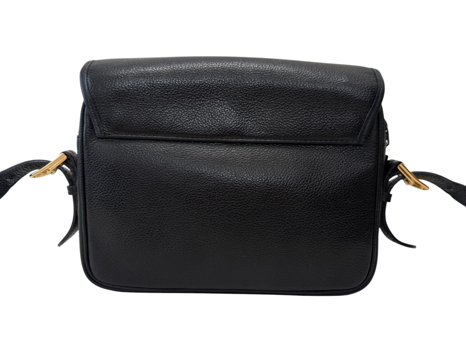 *Rara* Borsa a tracolla Yves Saint Laurent borsa pelle nera vintage YSL autentica