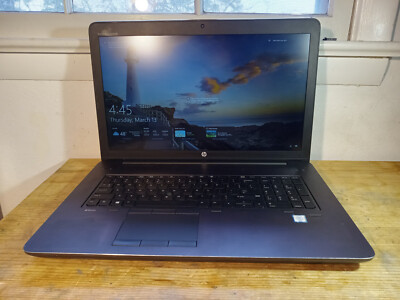 HP Zbook G4 (Mod) i7 7700HQ 2.8 GHz, RAM 28 GB, 256 GB SSD, WIN.10 Pro, CHGR