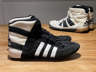 1996 Adidas Club Mondial Absolute 01 Wrestling Shoes! Vintage! Absolutely  MINT!!