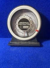 VTG SEARS CRAFTSMAN UNIVERSAL PROTRACTOR MAGNETIC BASE PITCH ANGLE CALCULATOR