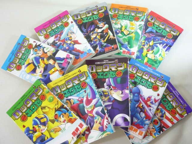 ROCKMAN EXE Mega Man Manga Comic Complete Set 1-13 RYO TAKAMISAKI